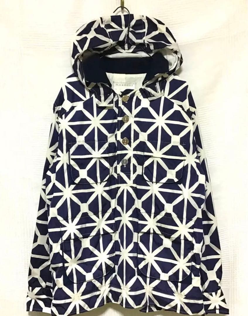 必見 BLACK FLEECE ナイロンパーカー プルオーバーM・BLACK FLEECE BY Brooks Brothers