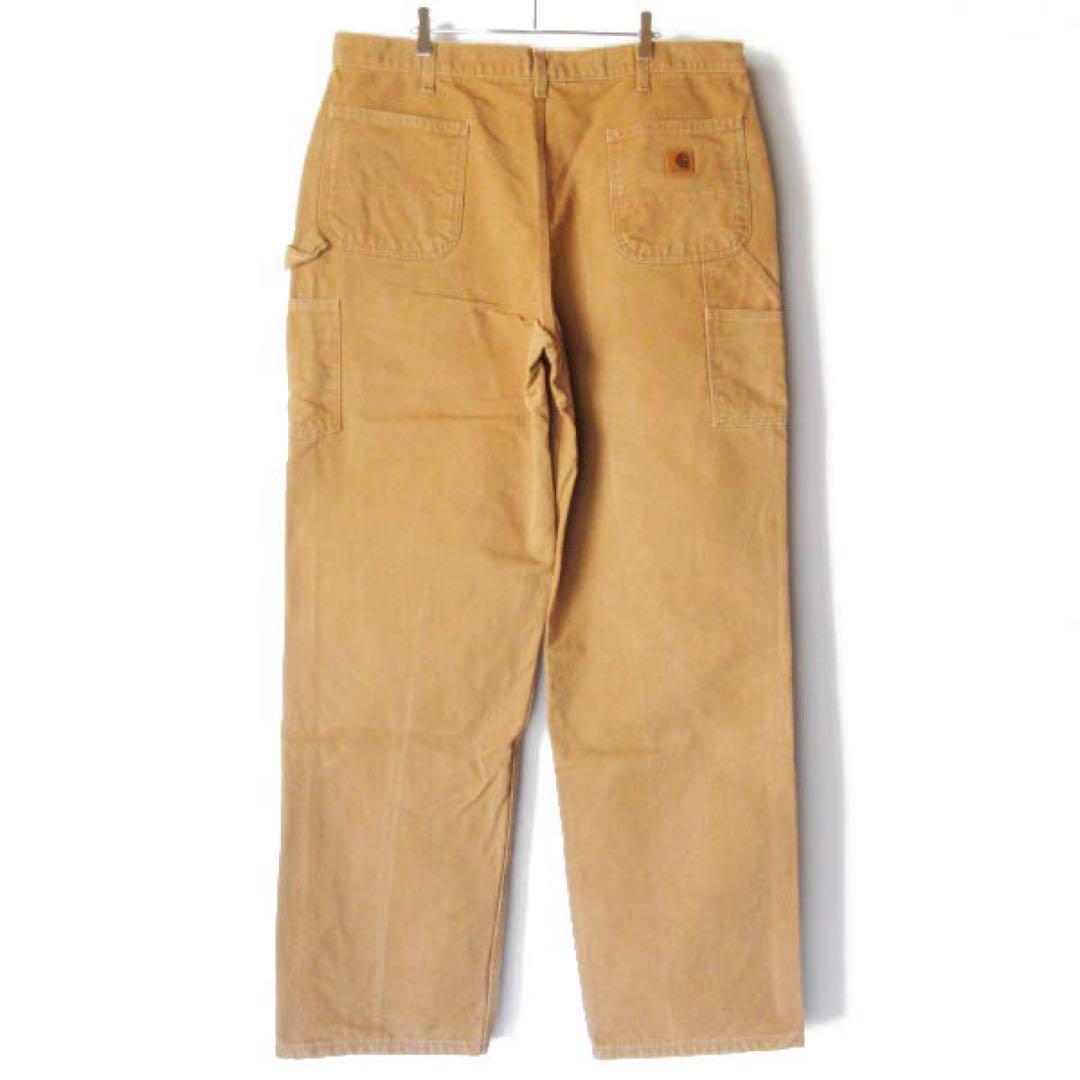 carhartt B11 ダック ペインターパンツ 実寸W39 L35 茶系
