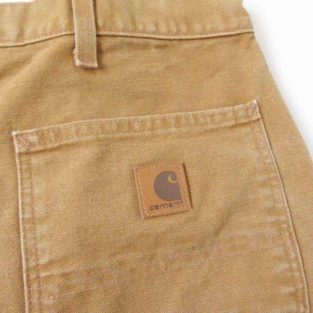 carhartt B11 ダック ペインターパンツ 実寸W39 L35 茶系