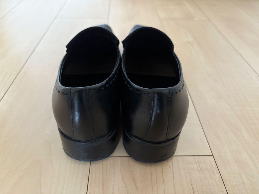 【美品】KATHARINE HAMNETT 革靴 26.0cm 黒