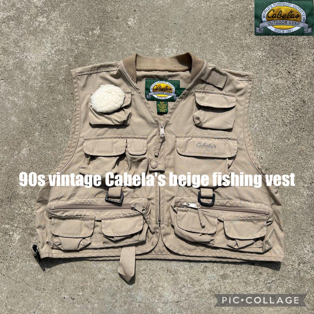 90s vintage Cabela's fishing vest
