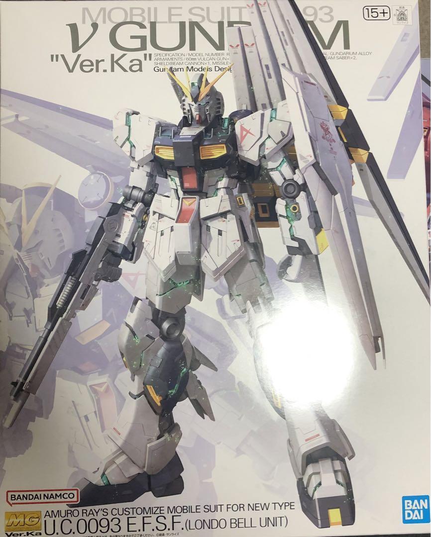 ガンプラ MG νガンダム サザビー Ver.Ka マスターグレード