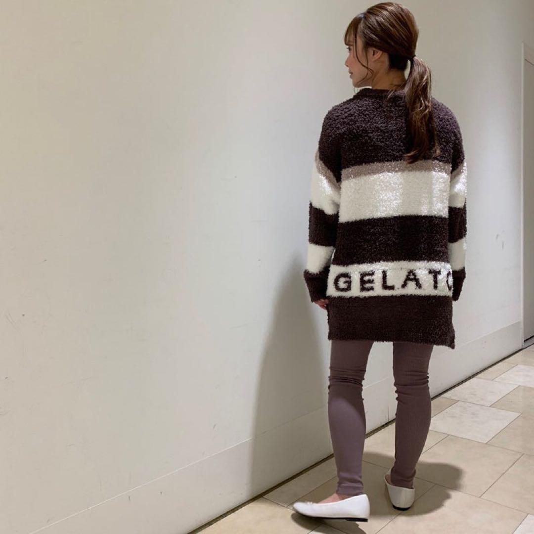 'ジェラート'トリムボーダープルオーバー & レギンス　セット