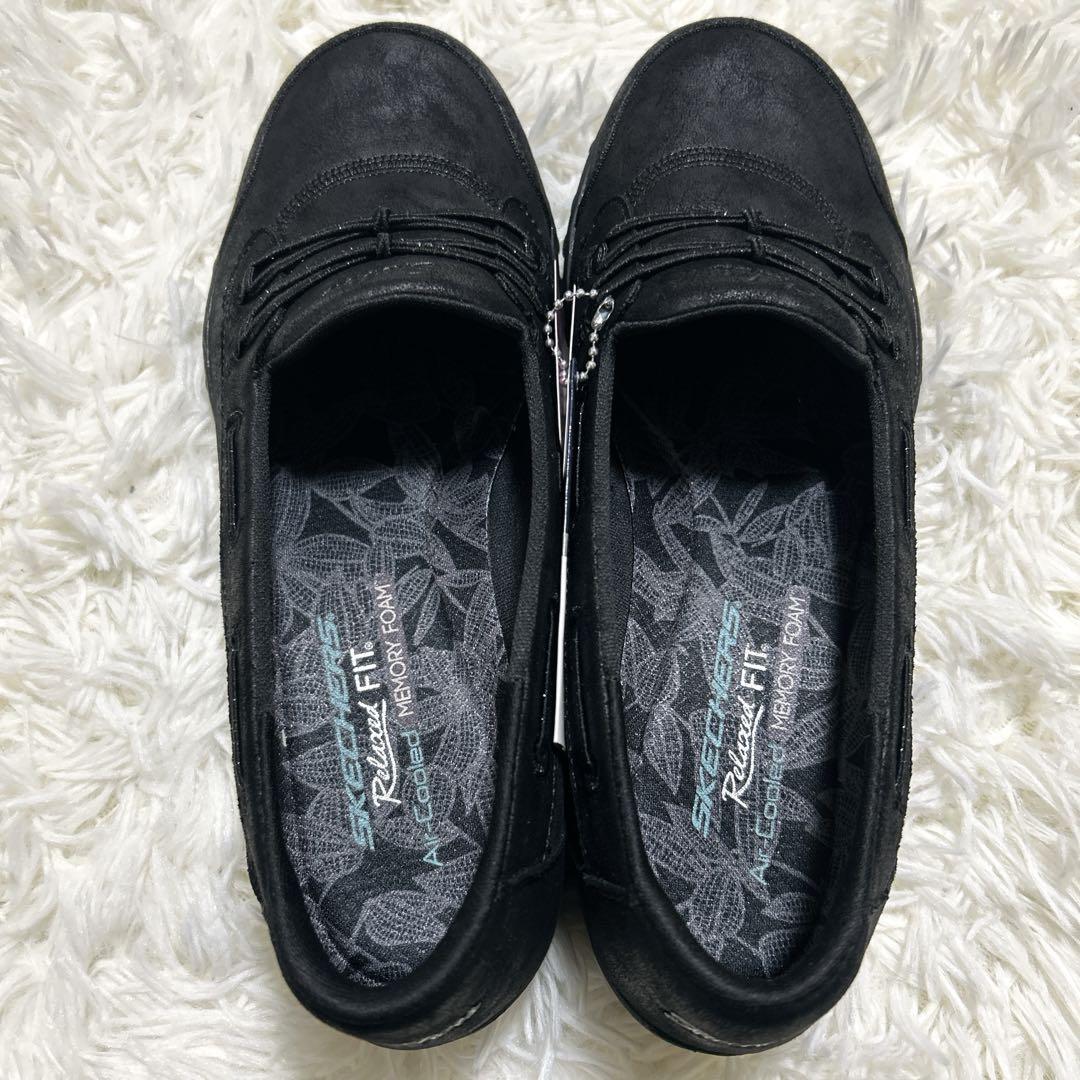 新品 Skechers Relaxed Fit シューズ 25.5 スリップイン
