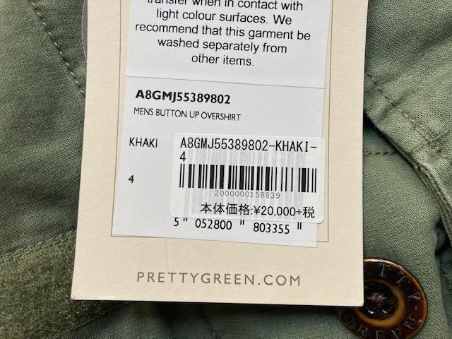[未使用品]Pretty Green プリティーグリーン ミリタリー