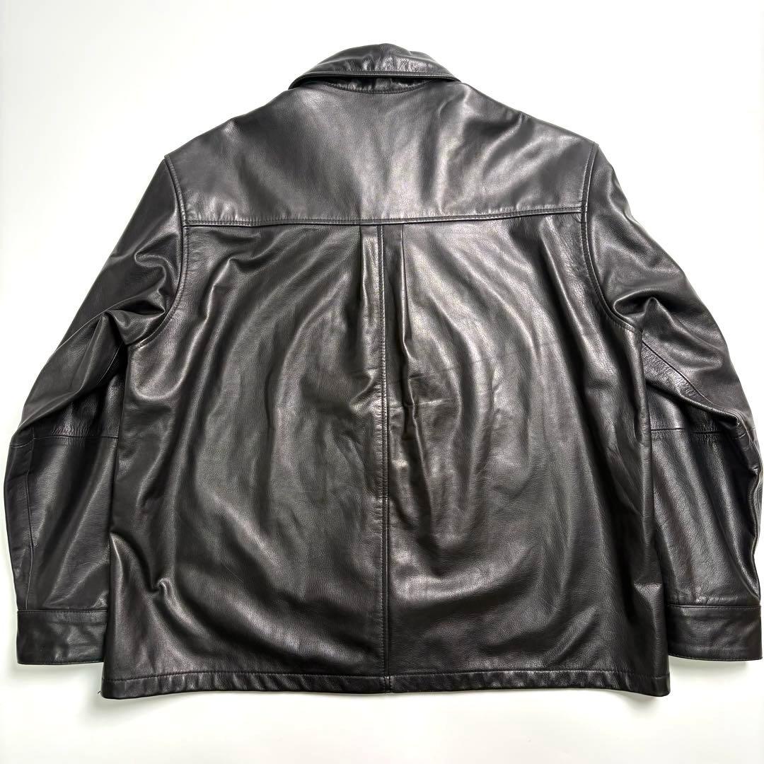 【牛革】CCU WISM 別注 レザージャケット 黒 2 COW LEATHER