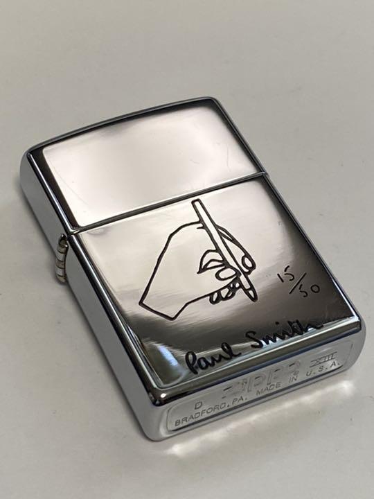 在庫格安 Zippo ライター ポールスミス 1997年 ビンテージ 限定 シリアルNo入 B9eWA-m15348568467 驚きの破格値