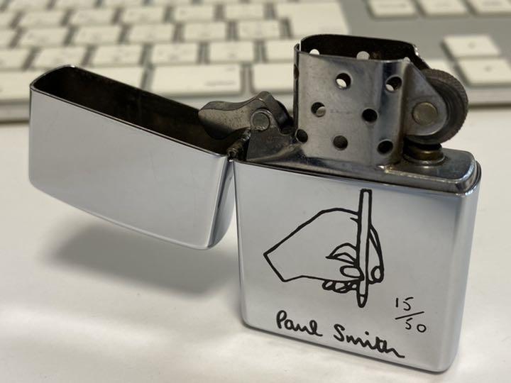 在庫格安 Zippo ライター ポールスミス 1997年 ビンテージ 限定 シリアルNo入 B9eWA-m15348568467 驚きの破格値