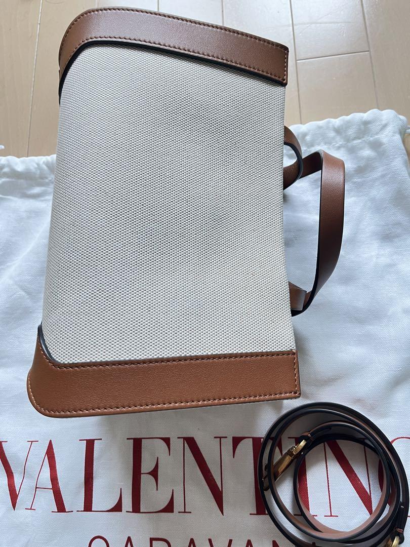 VALENTINO / Vロゴ シグネチャー 2WAY ショルダー・トートバッグ
