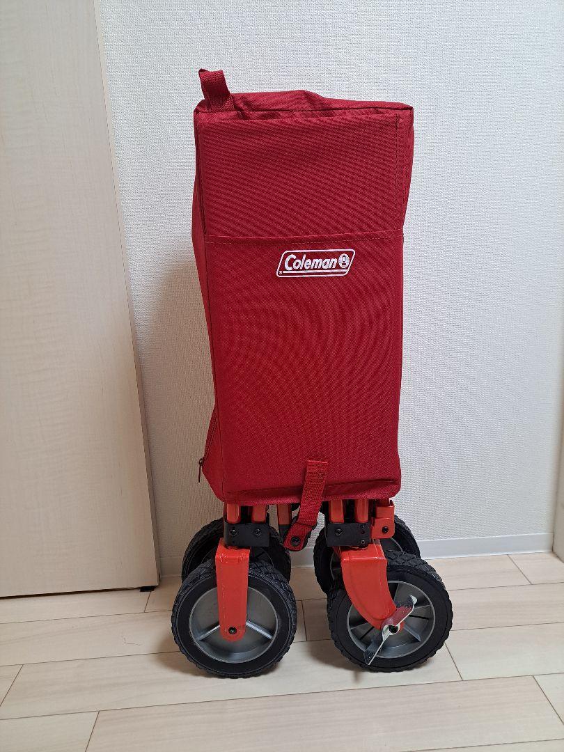 コールマン　アウトドアワゴン　レッド