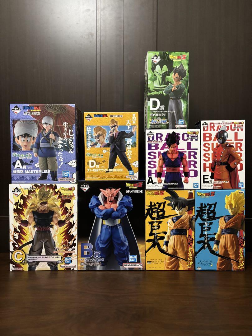 ドラゴンボール フィギュア まとめ売り 9体 一番くじ