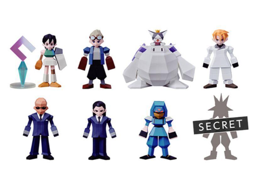 ✨【新品未使用】FF7発売記念くじ Ｇ賞ミニフィギュアコンプセット