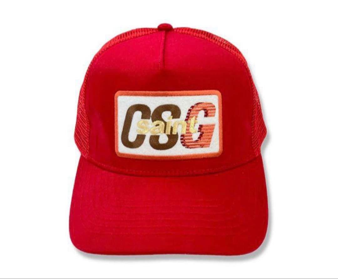 黒夢 × SAINT Mxxxxxx Mesh Cap Red コラボ キャップ