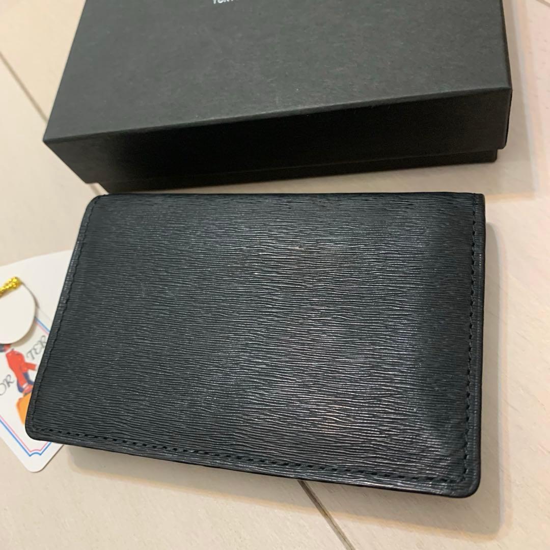 極美品 porter ポーター 名刺入れ パスケース 黒 革 極美品 porter ポーター 名刺入れ パスケース 黒 革