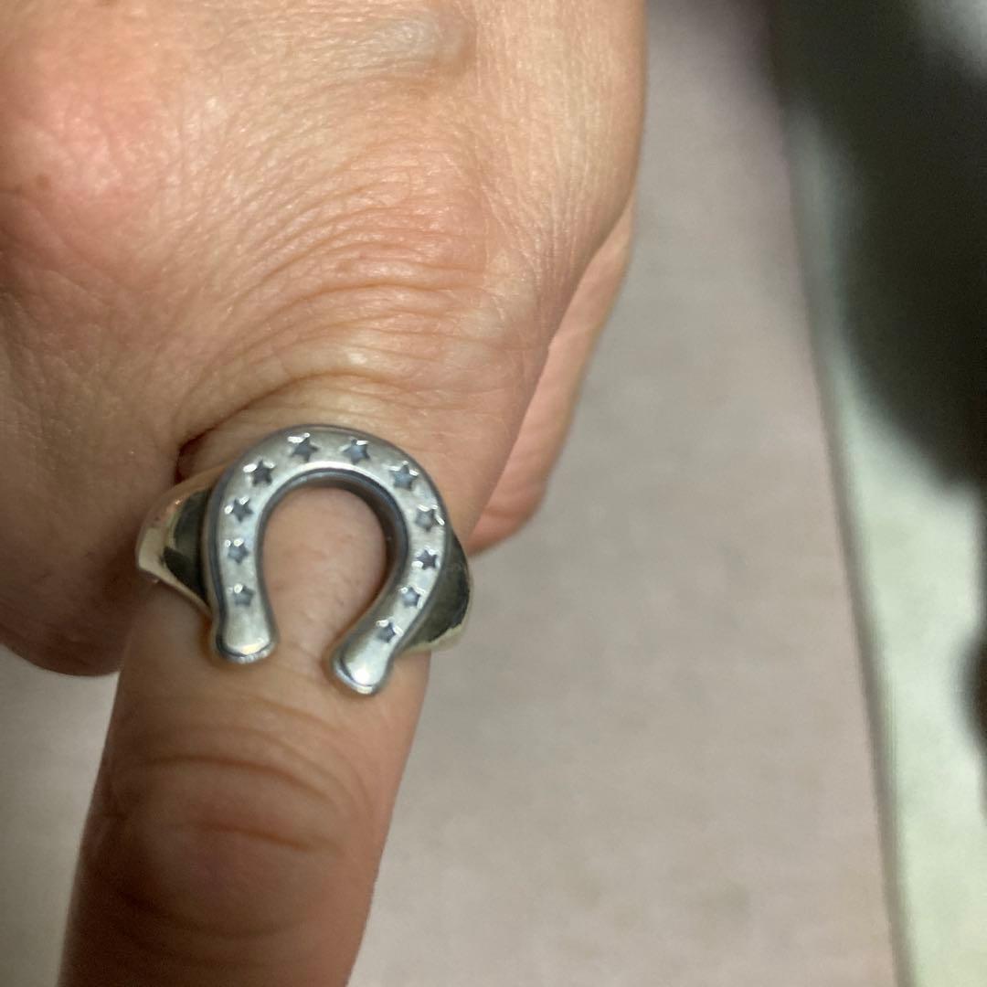 シルバー925 ホースシューリング