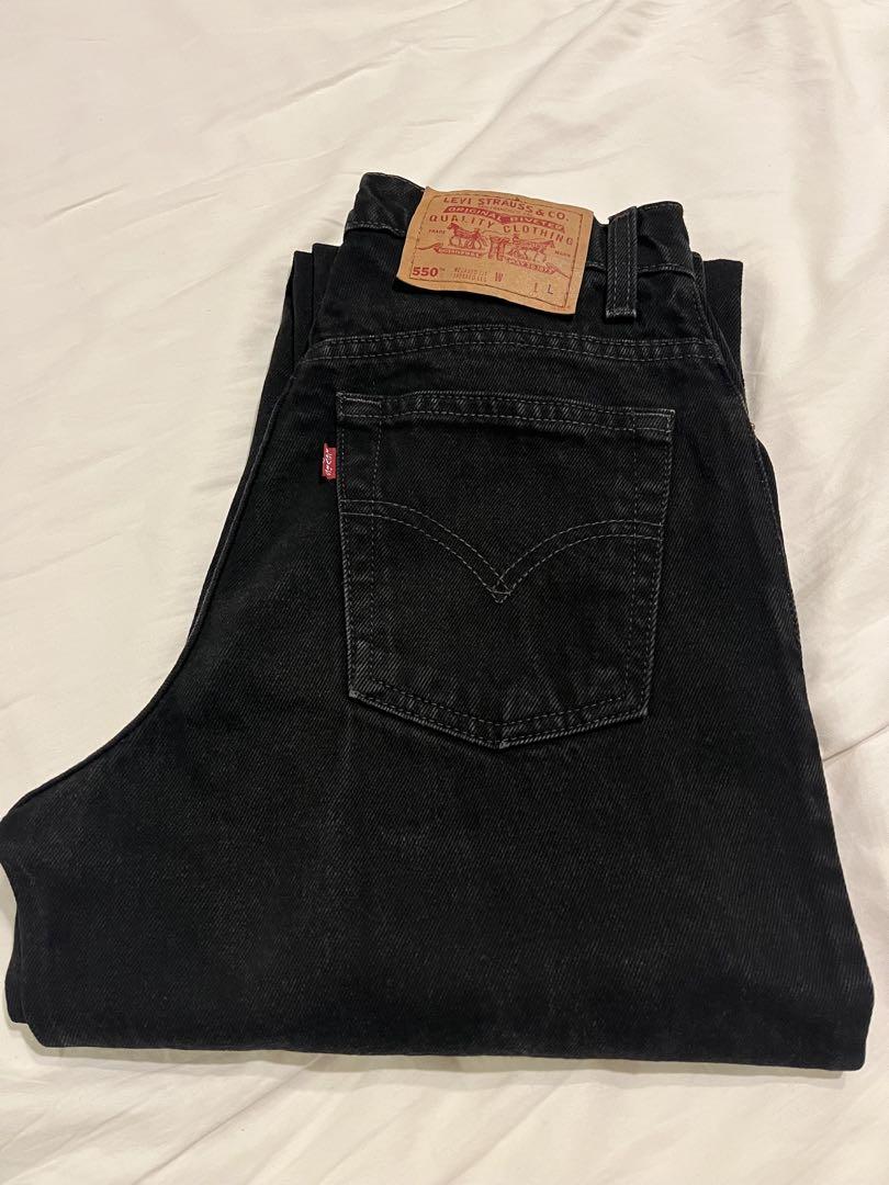 90s Levi's リーバイス 550ブラックデニムジーンズ