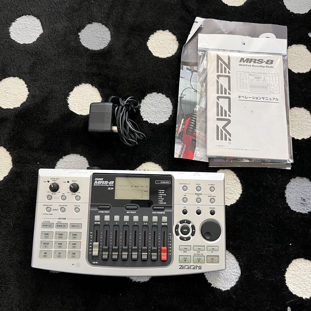 ZOOM MRS－8（マルチトラックレコーダー） ACアダプタ