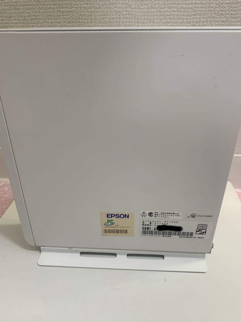 ミニPC EPSON Endeavor ST190E Core i3-8100T