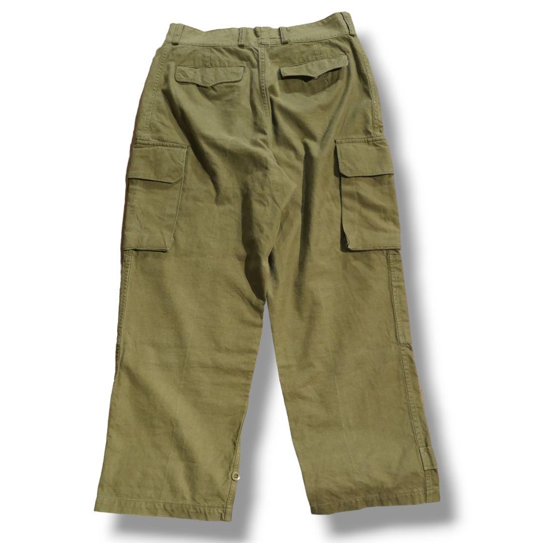 【フランス軍】50s M-47 前期 フィールドカーゴパンツ 軍パン 35