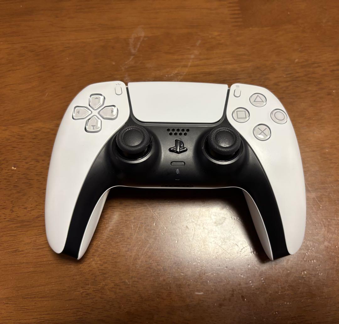 PS5 DualSenseワイヤレスコントローラジャンク品ドリフト現象 PS5「DualSense・デュアルセンス」コントローラーがドリフトした