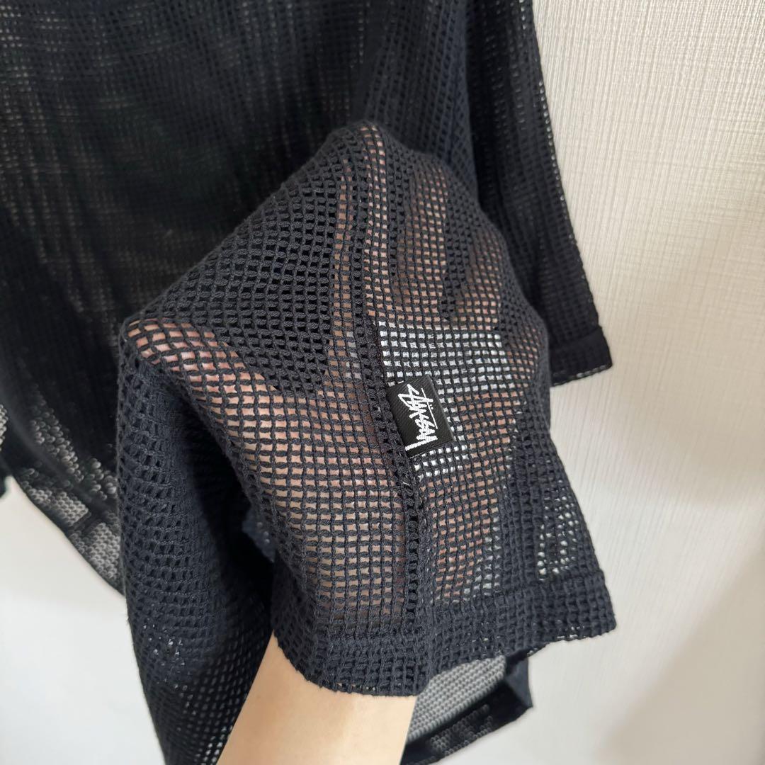 Stussy 22SS COTTON MESH SS CREW メッシュT