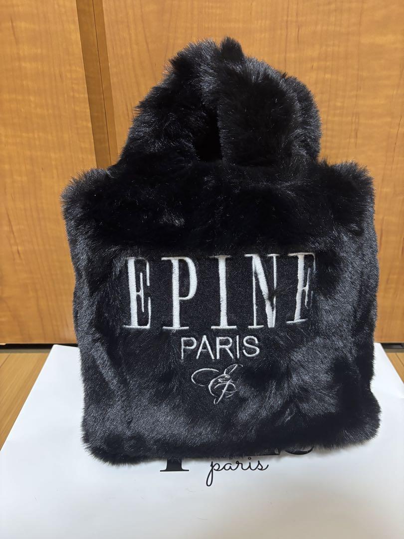 EPINE ブラック ファーバッグ