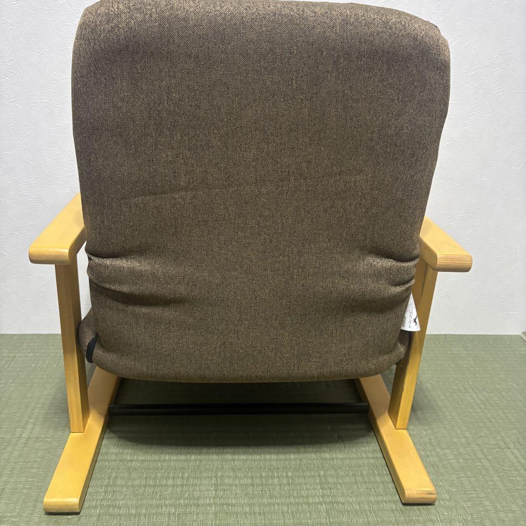 希少】ニトリ タカザイス 布製リクライニングチェア 高座椅子