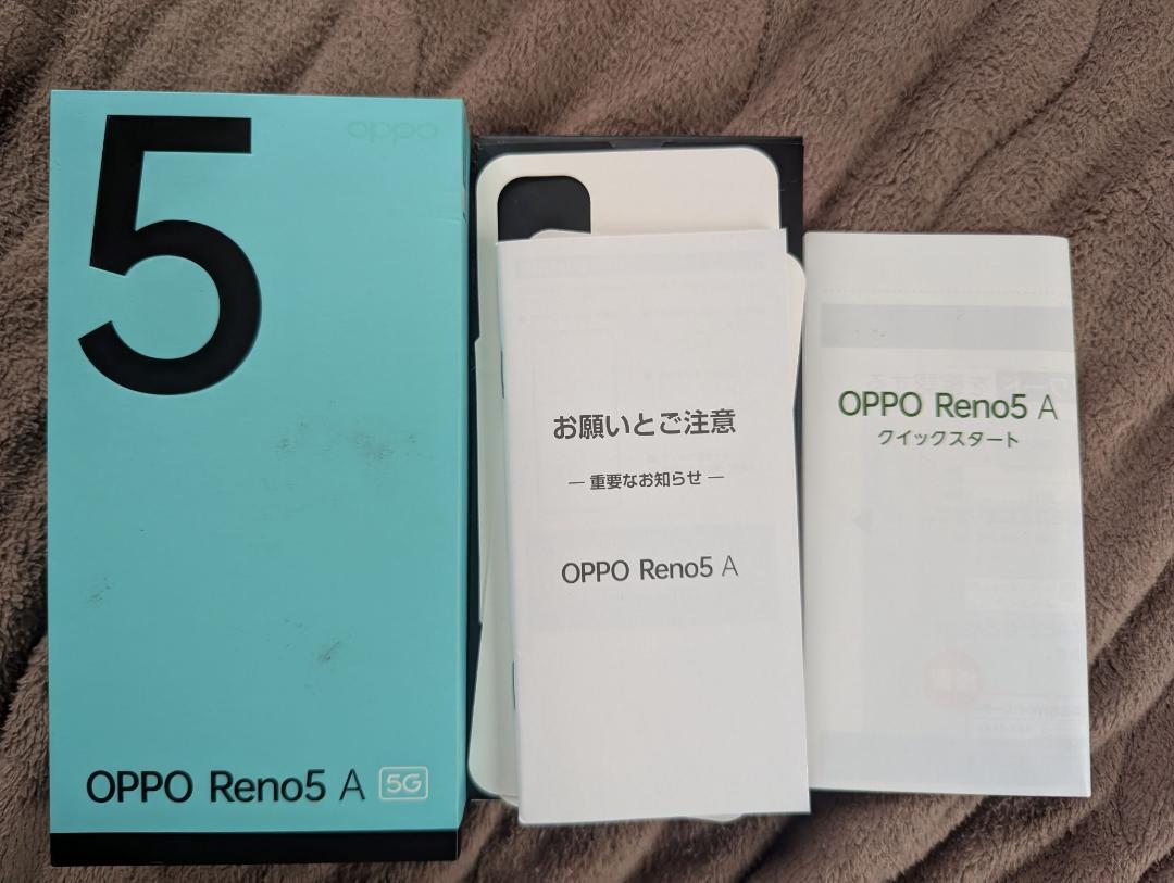OPPO Reno5 A 5G スマートフォン 本体 128GB