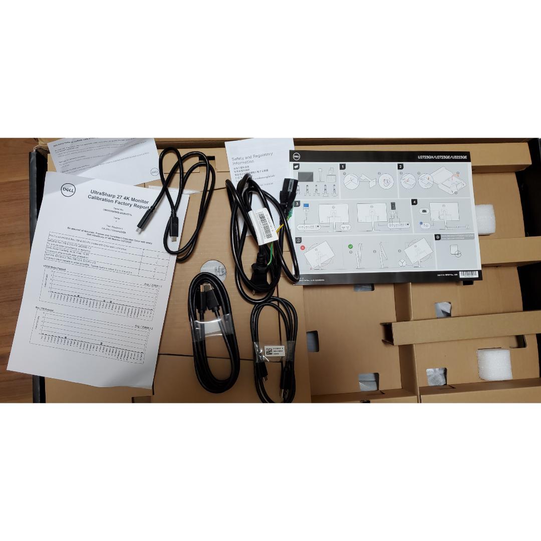 【美品】Dell U2723QX 27インチ 4K ハブモニター