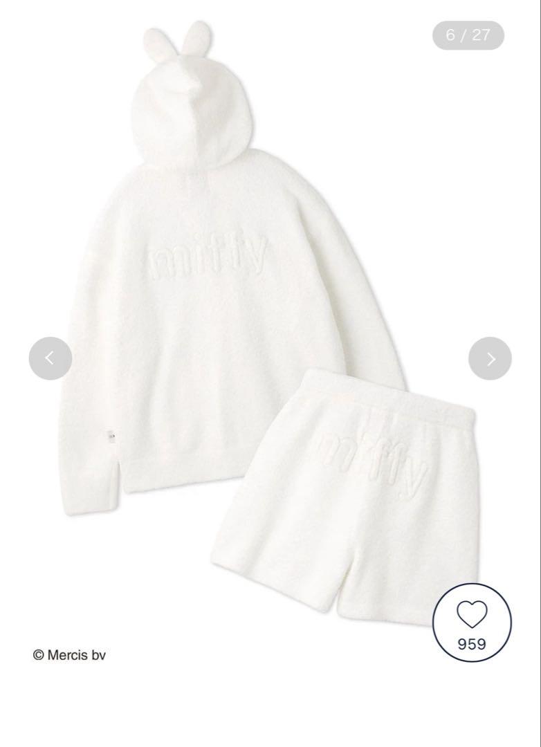 Dick Bruna ベビモコパーカ＆ショートパンツセット ミッフィー