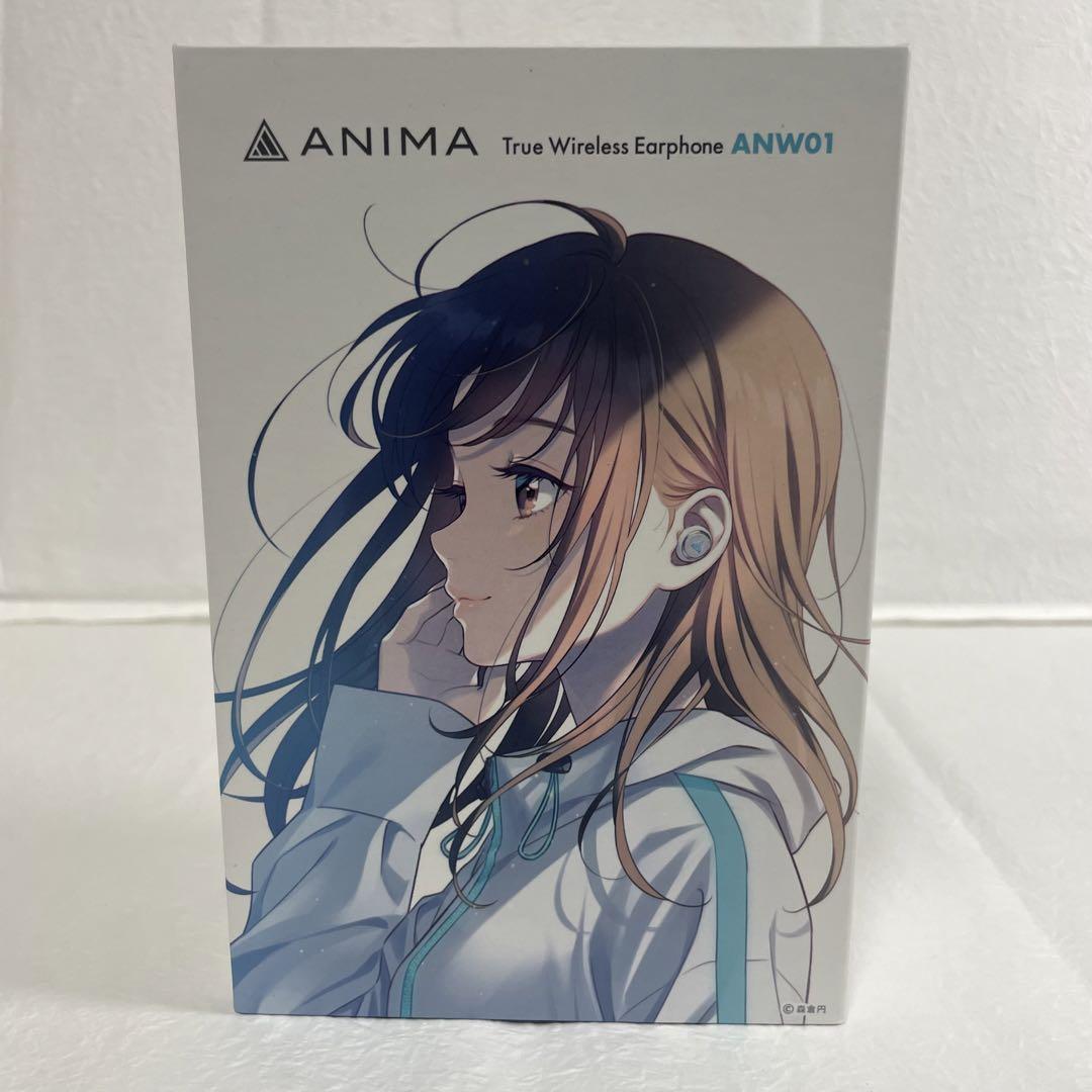 【限定ボイス】ANIMA ANW01 戌亥とこ ワイヤレスイヤホン ブラック
