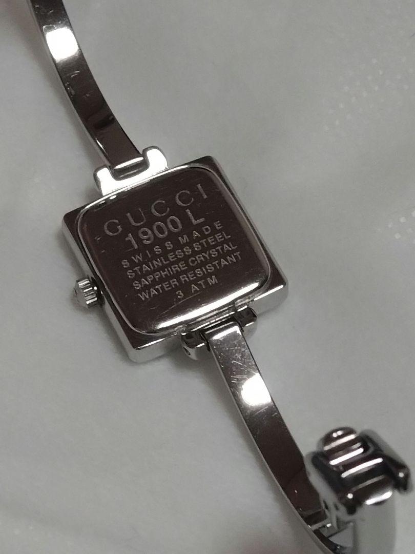 【稼動品】GUCCI バングルレディース腕時計