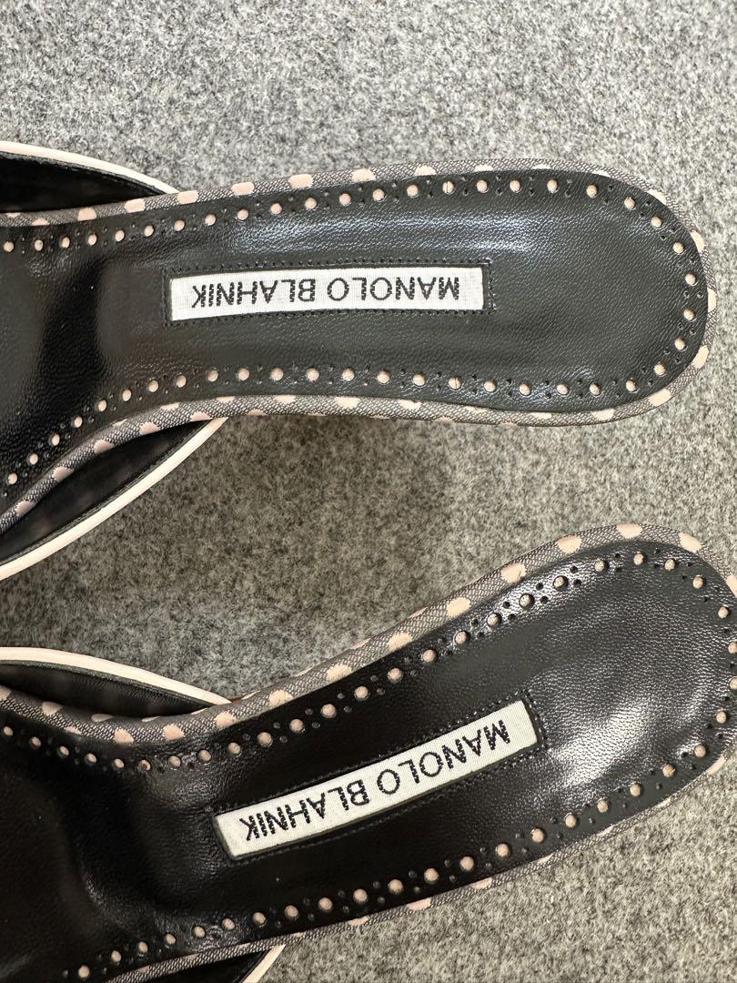 ☆ 美品 ☆ マノロブラニク MANOLO BLAHNIK ミュール サンダル