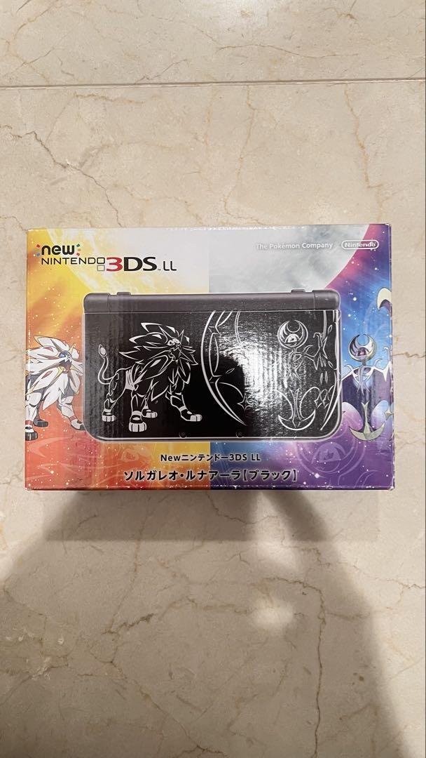 【極美品】Newニンテンドー3DS LL ソルガレオ・ルナアーラ【ブラック】