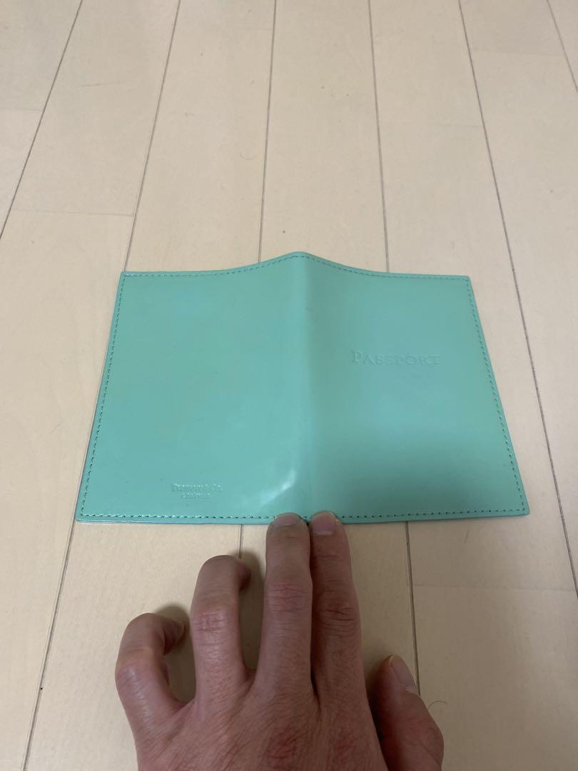 ティファニーTIFFANY&COパスポートケース ティファニーブルー エナメル