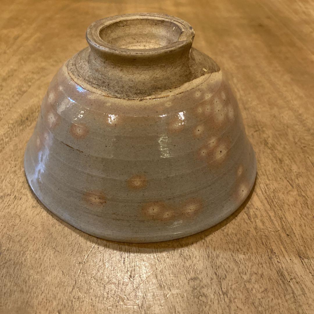 萩焼福窯枇杷抹茶茶碗