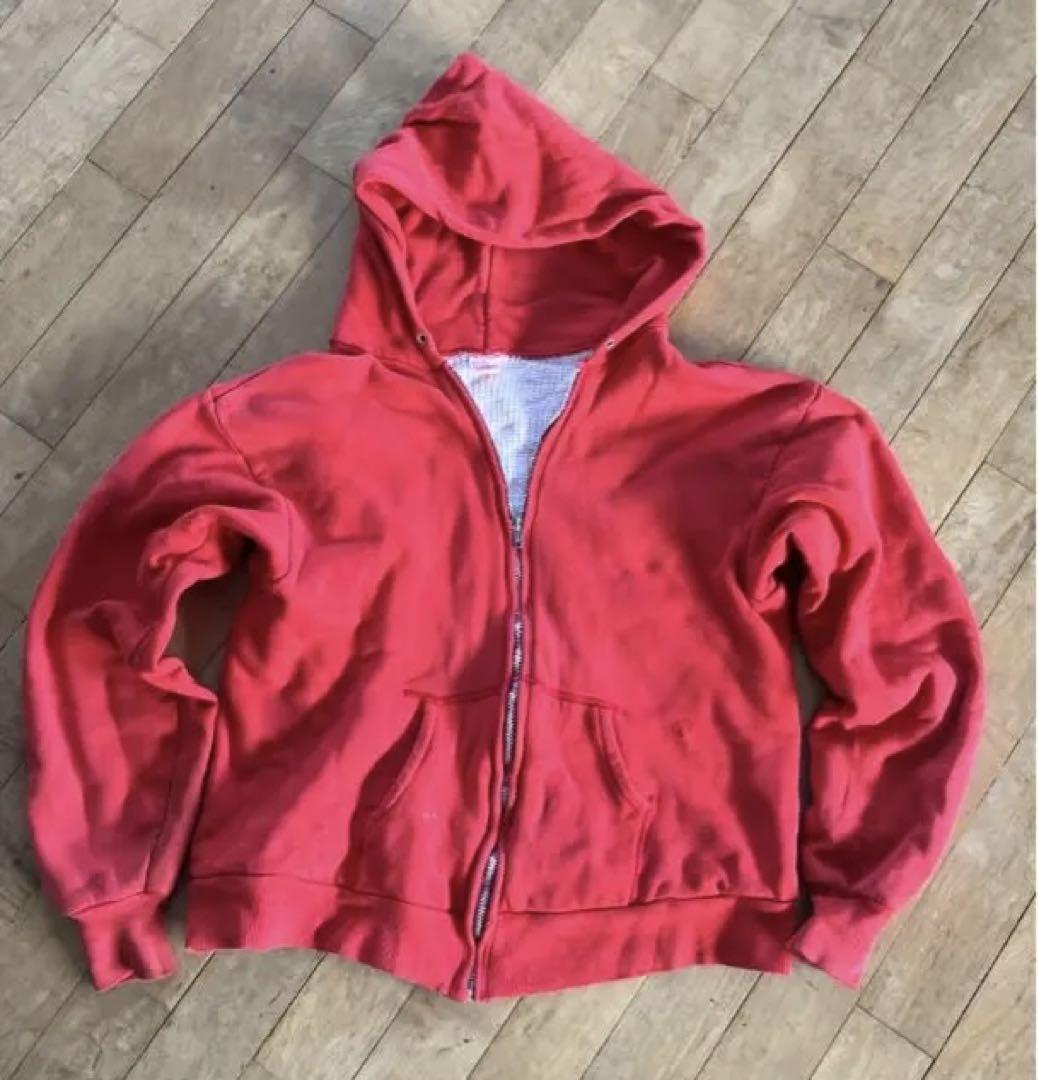 HealthKnit zip パーカー 裏サーマル50-60s vintage