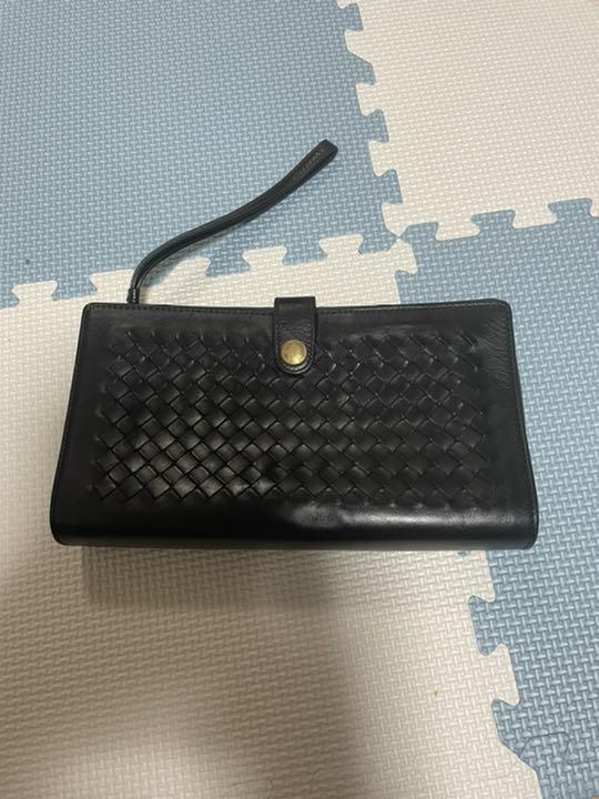 ボッテガ ヴェネタ イントレチャートクラッチバッグ