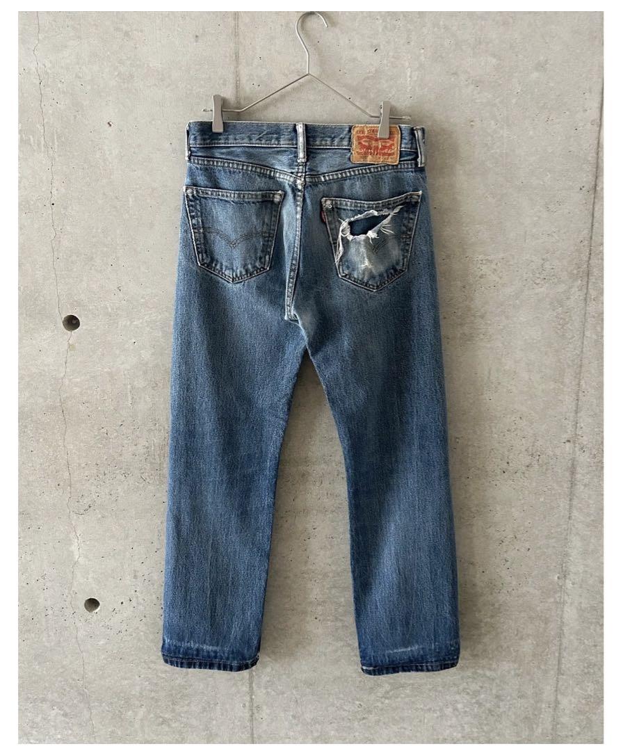 Levi's505 denim w30 vintage 古着 ヴィンテージ 画像2