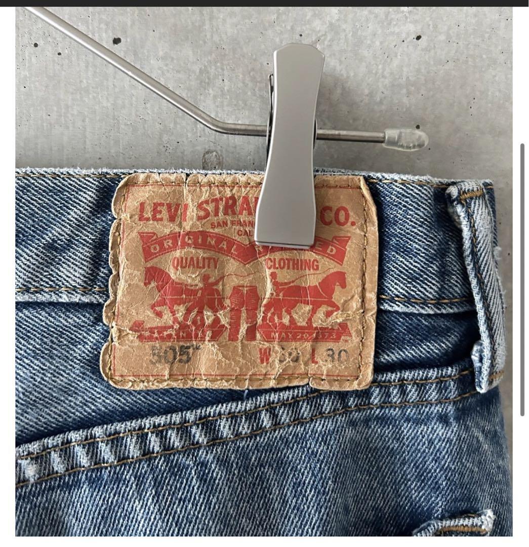 Levi's505 denim w30 vintage 古着 ヴィンテージ 画像8