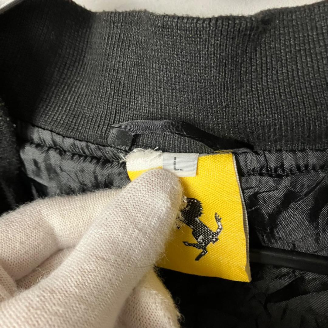 フェラーリ F1 Marlboro 刺繍 レーシングジャケット 中綿入り