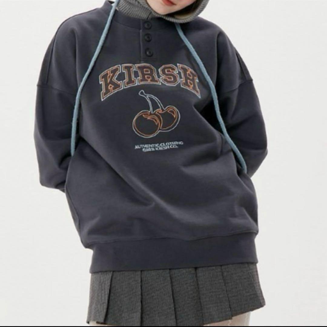 KIRSH スウェット チャコールグレー