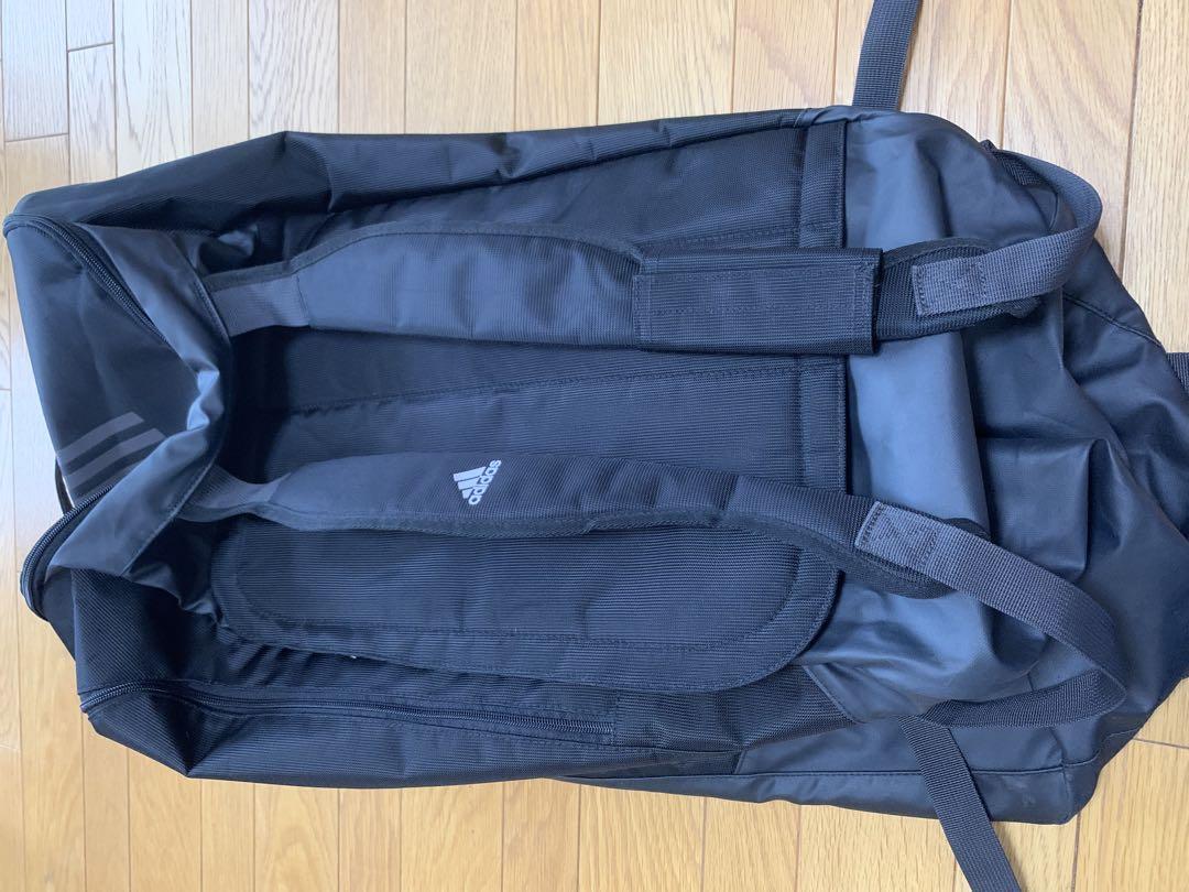 adidas アディダス ダッフルバッグ チームバッグ 75L ブラック