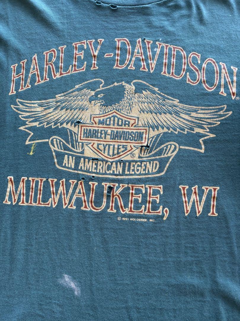 Harley-Davidson tシャツ L made in u.s.a