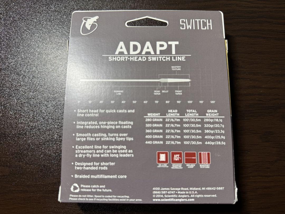 ルアー・フライ Scientific Anglers Switch 360gr