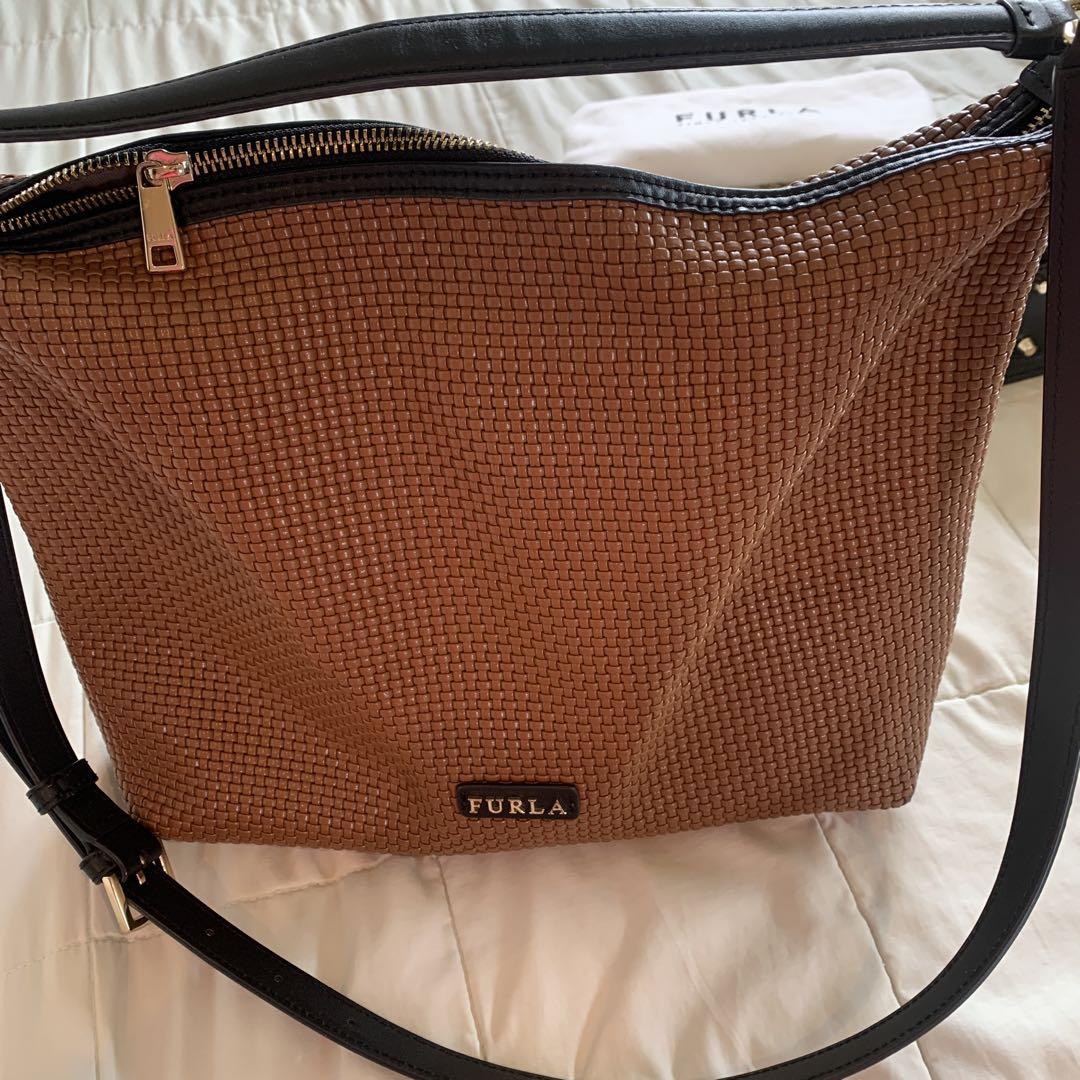 ら*び様 FURLA バケツバッグ ホワイト その他　おまとめ売り