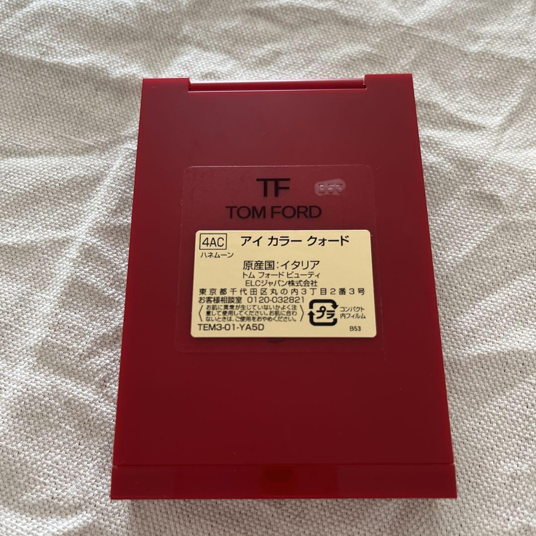 未使用 TOM FORD トムフォード アイカラー クォード 4AC Amazon | トムフォード TOM FORD BEAUTY アイ カラー クォード
