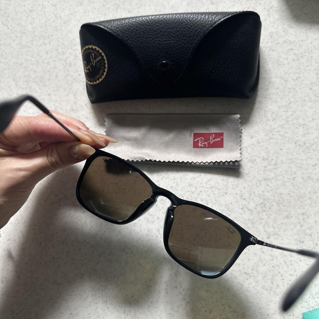 レイバン RayBan サングラス メンズ 偏光 サングラス ミラーレンズ クロマンスレンズ RB4264 601SA1 58サイズ 釣り ドライブ  国内正規商品