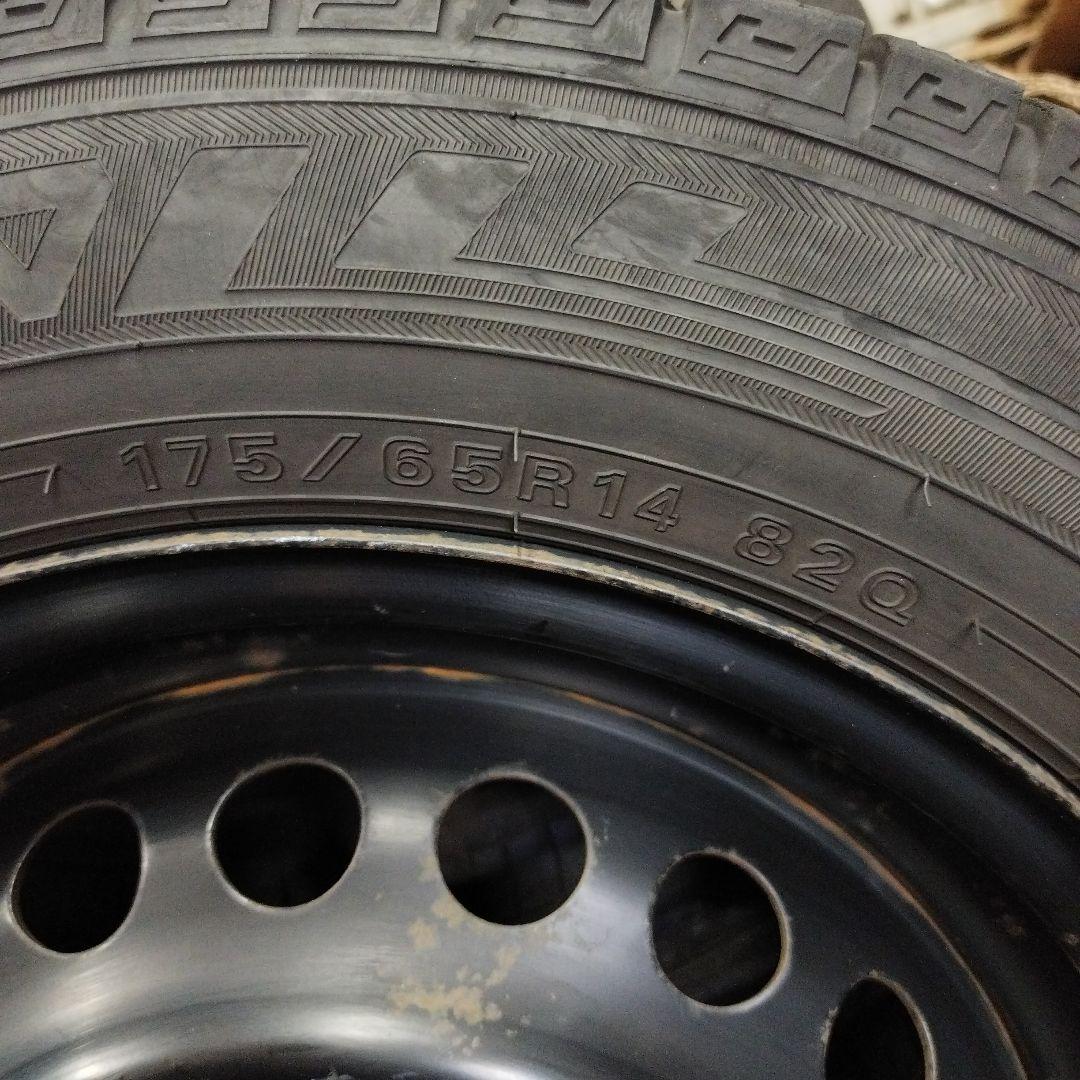 ④WINTERMAXX 03 175/65R14 ホンダフィット純正鉄ホイール