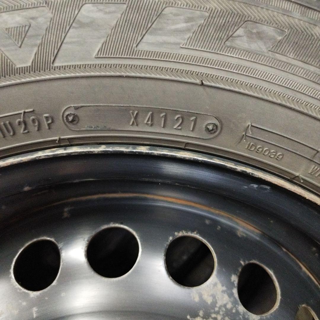 ④WINTERMAXX 03 175/65R14 ホンダフィット純正鉄ホイール